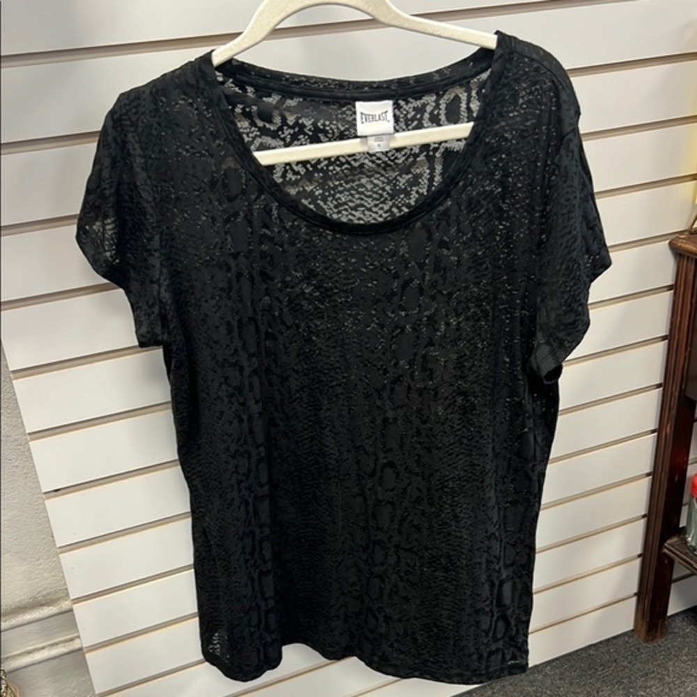 Everlast Black Short Sleeve Tee